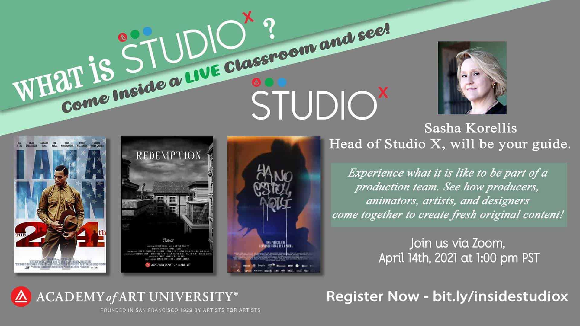 StudioX Virtual Guided Event