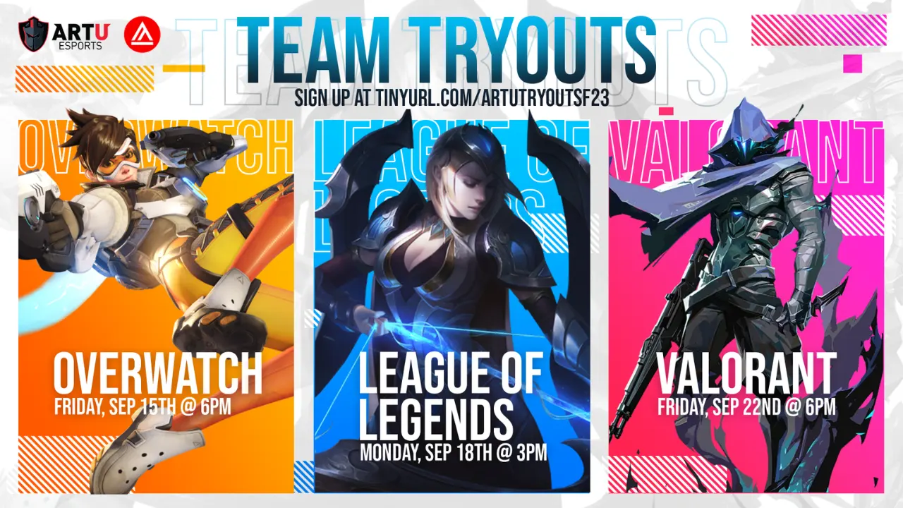 Esports Cover - FA23 Team Tryouts