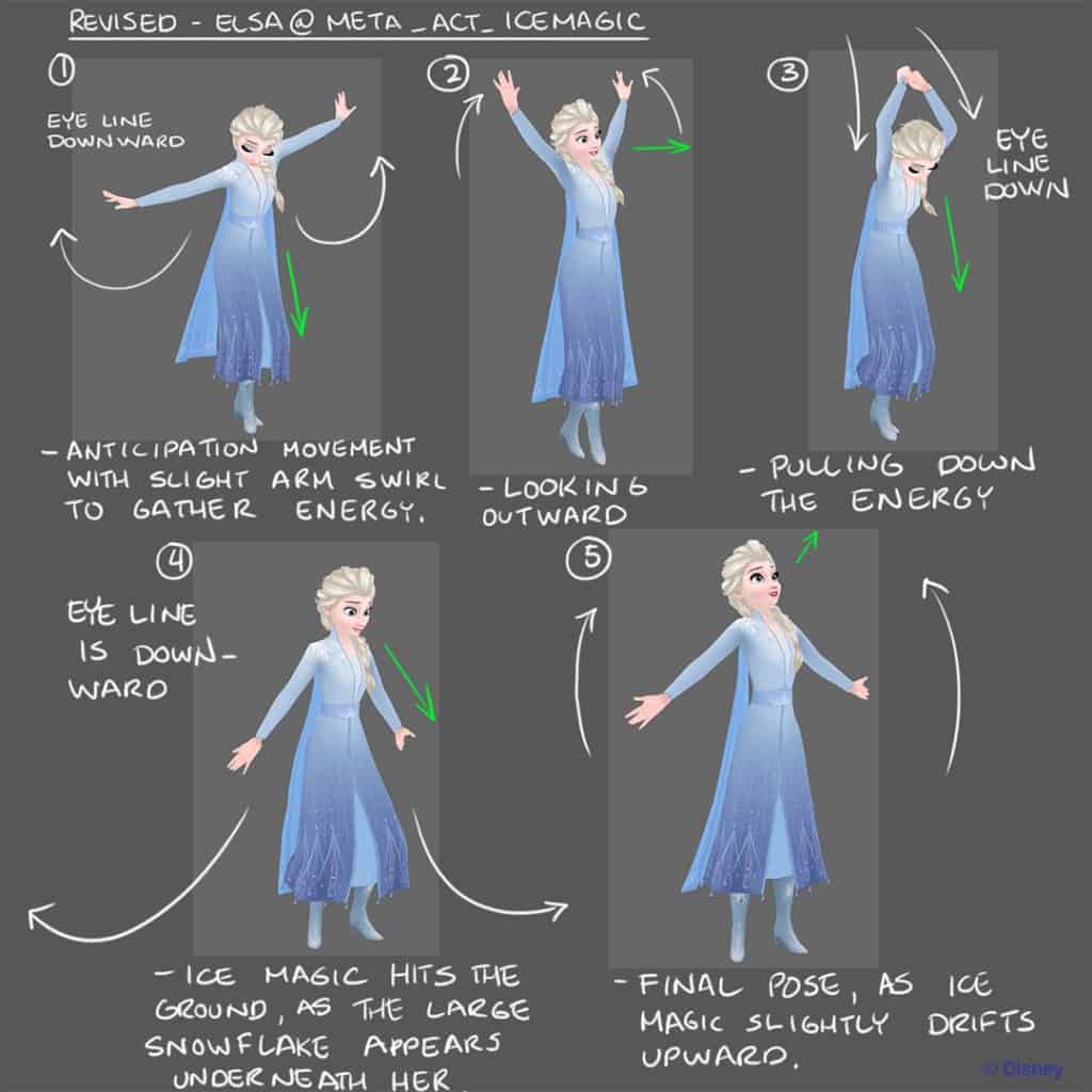 David Markowitz's Elsa for the Disney Frozen Adventures mobile game