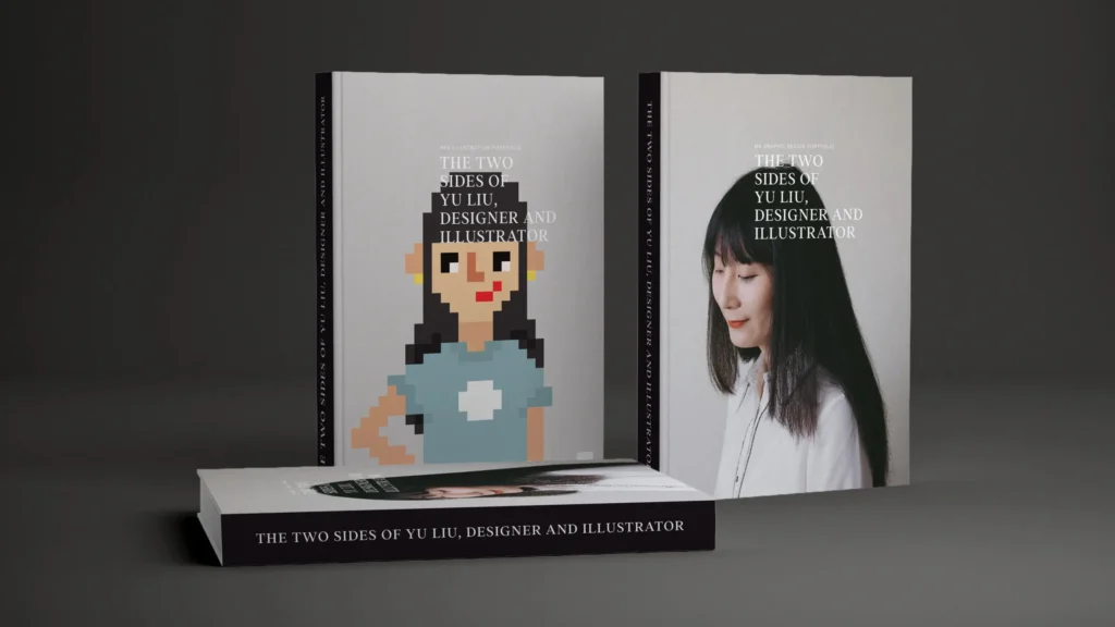 image of BookThe two sides of Yu Liu, Designer and Illustrator