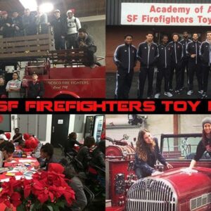 Academy Artist-Athletes Pitch in With SF Firefighters for the Holidays