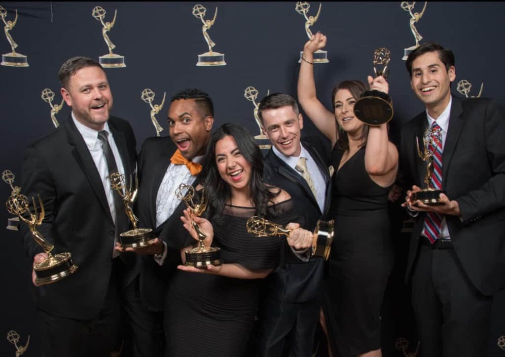 Norma Lopez with Vanishing Pictures team