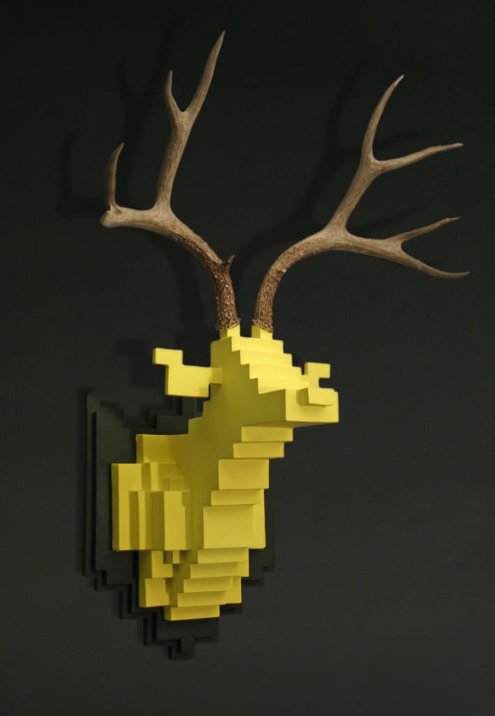 Jihoon Choi Fine Art Pixel Deer