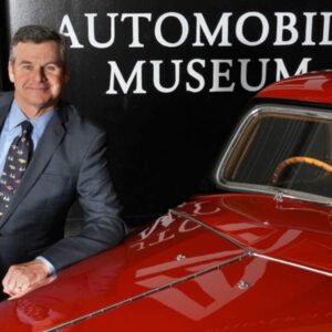 Rob Fisher Takes the Wheel at the Academy’s Auto Museum