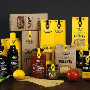 Villa Romana: Contemporary Packaging for Italian Classics